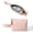 Pink, variant on Punplita Women's Wallet with Wrist Strap Soft Faux Leather Handbag Purse, Large Zipper Pocket (Only Bag)