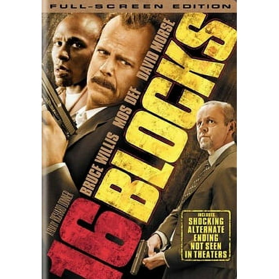 Pre-Owned 16 Blocks (Dvd) (Good)
