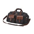 thumbnail image 2 of Bolsa de viaje Con compartimento para zapatos Salvador Bolsa de lona para hombres Negro 51 cm x 22 cm x 29 cm, 2 of 10