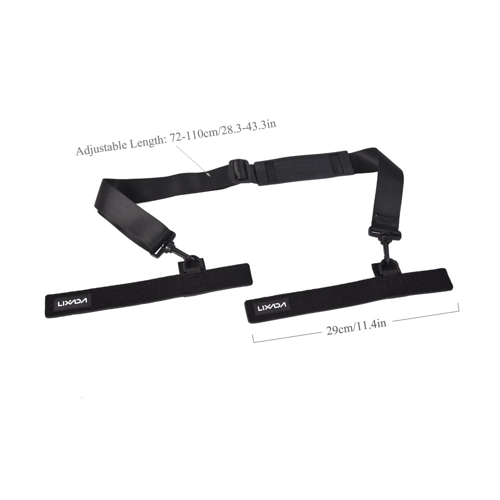 Shieny back corrector Posture Fishing Rod Tackle Straps Belt Fishing Rod Pole Carry Strap Sling Band Adjustable Shoulder Belt Travel Tackle Fishing Rod Carrier Straps
