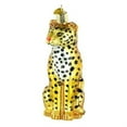 thumbnail image 2 of Old World Christmas Ornaments: Wildlife Animals Glass Blown Ornaments for Christmas Tree, Leopard, 2 of 7