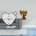 thumbnail image 2 of Reloj de pared,Reloj de pared acrílico para oficina en casa,sin tictac,Escultura,Estatua de resina,figura decorativa para el hogar.,Esculturas de animales coleccionables, 2 of 8