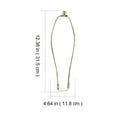 thumbnail image 5 of FELTECHELECTR Lamp Shade Bracket Replacement Lamp Hardware Kit 1 Set 12.38X4.64X0.94in, 5 of 6