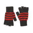 thumbnail image 1 of Guantes de punto a rayas Aeropostale para hombre, gris, talla única, 1 of 1