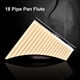 thumbnail image 2 of Flauta de Pan de 18 tubos en Do Mayor, fabricada en ABS resistente, incluye boquilla y disponible en color negro, ideal para músicos de nivel intermedio., 2 of 6