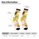 thumbnail image 2 of Fotbe Sunflower Gnomes 3 Calcetas Largas con Estampado para Hombre y Mujer – Calcetas de Compresión Transpirables y Elásticas, Viajar y Uso Diario Talla 5-11, 2 of 6