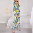 thumbnail image 3 of Balery Cute Poodle Dog Conjunto de Pijama con Estampado para Mujer, Conjunto de Dos Piezas con Manga Larga, Ropa de Dormir Suave con Bolsillos, Pijamas Cómodos-Medium, 3 of 7
