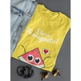 thumbnail image 3 of Buon Ferragosto Cute Melon T-Shirt Women -Image by Shutterstock, Female 3X-Large, 3 of 4