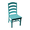 Aruba, variant on Keystone Amish Co. Ladderback Poly Composite Dining Chair, Blue