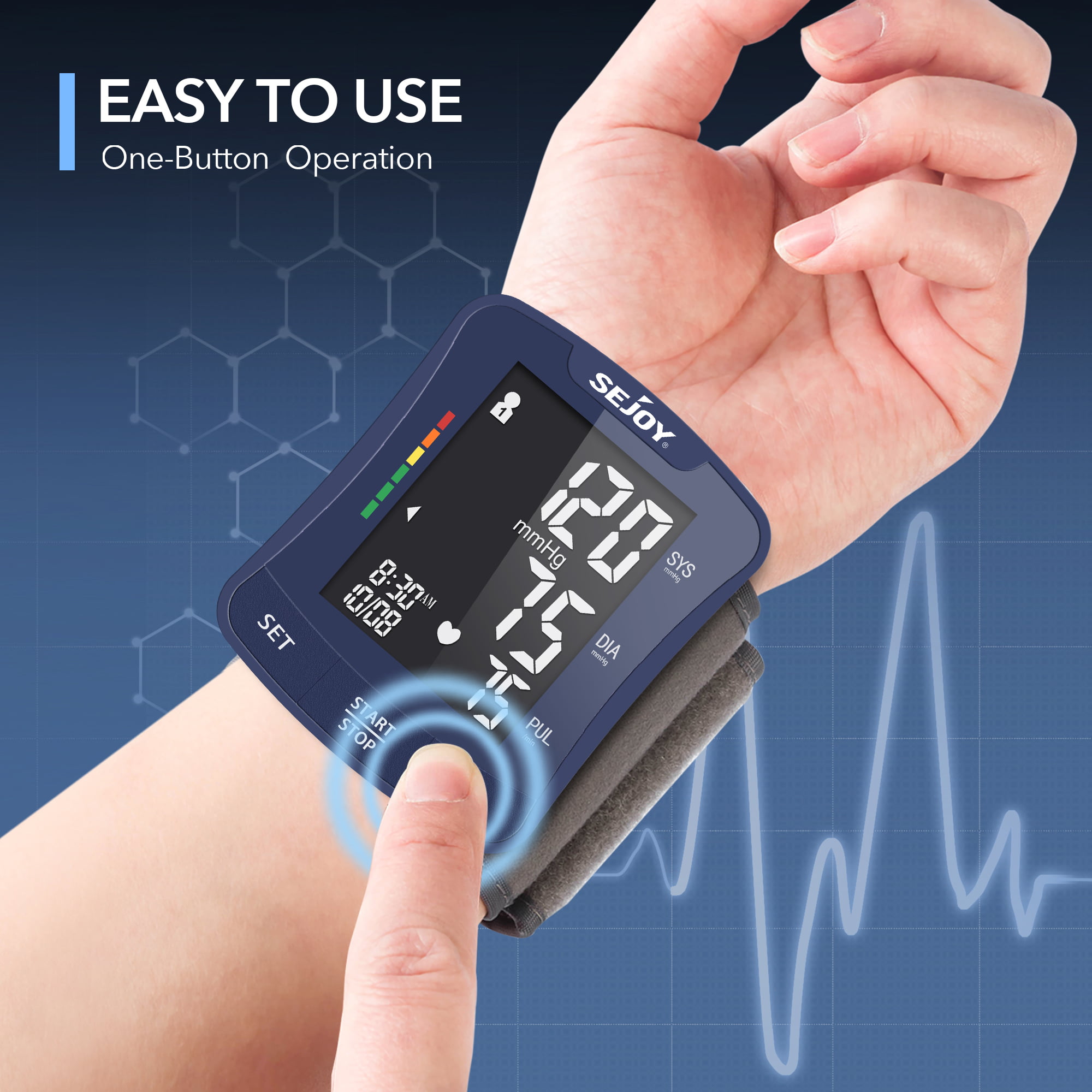Southeastern Medical Supply, Inc - Omron BP-670it Wrist Blood Pressure  Monitor
