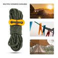 thumbnail image 1 of Cuerda reflectante para exteriores 4M Cuerda cortavientos Accesorios para tiendas de campaña (4 ArmyGreen), 1 of 5