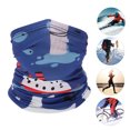thumbnail image 1 of Foulard Facial d'Extérieur, Cache-Cou Compact Portable Élastique en Fibre Chimique Douce pour Vélo Espace, Océan, 1 of 7