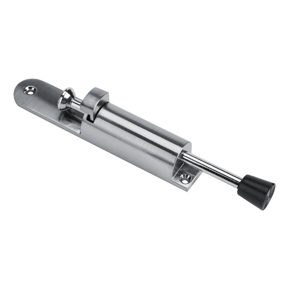 Walfront Spring Door Stopper Door Stoppers Heavy Duty Zinc Alloy