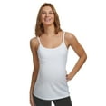 thumbnail image 4 of Felina | Cotton Modal Maternity Camisole | 2-Pack (Black White, Small), 4 of 5