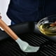 thumbnail image 4 of Utensilios de cocina de silicona con mango de madera Juego de 11 piezas Nueve colores Opcional Verde Abanopi Utensilios de cocina de silicona, 4 of 7