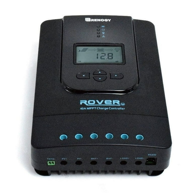 アクセサリー Renogy Rover 40A MPPT Charge Controller Amazon.com: Renogy Rover 40 Amp 12V/24V DC Input MPPT Solar