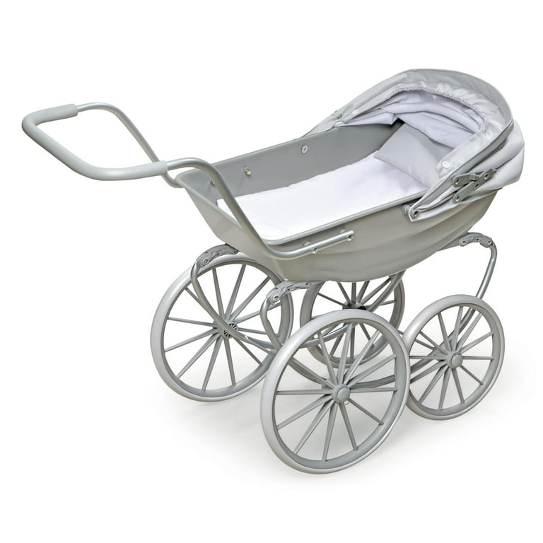 Badger Basket London Doll Pram Executive Gray