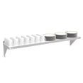 thumbnail image 2 of Koolmore 12x60 NSF Stainless Steel Wall Mount Shelf for Kitchen in Silver, 2 of 7