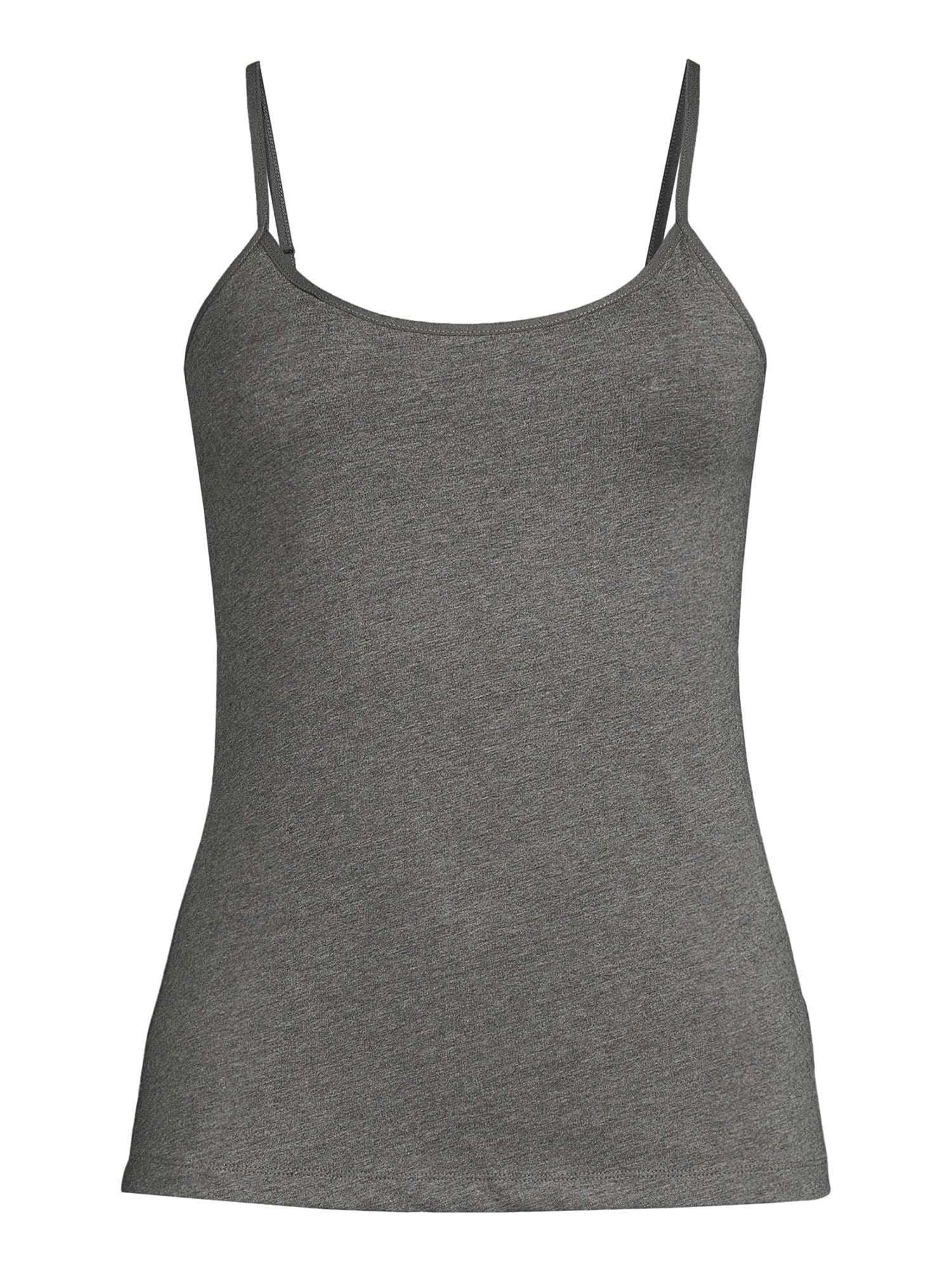 Time and Tru Women’s Cami Top with Adjustable Straps, Sizes XS-XXXL