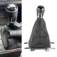 thumbnail image 4 of MYG For Amarok 2010 2011-2022 6 Speed Gear Lever Shift Gaiter Boot Leather Knob, 4 of 9