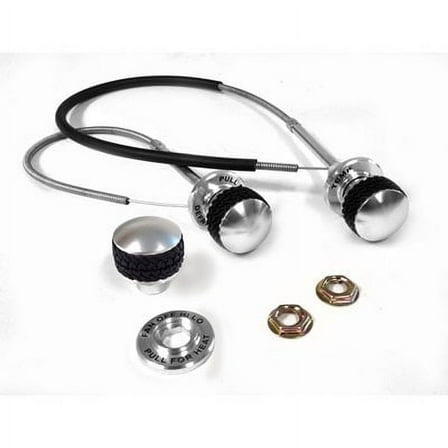 Scott Drake C8TZ-18518-52BL Billet Temp,Fan,And Defrost Control Kit