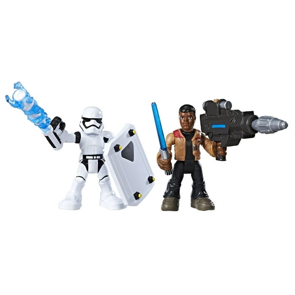 Galactic Heroes Star Wars Finn (Jakku) and First Order Stormtrooper