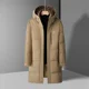 thumbnail image 4 of Ropa de diseñador para hombre, chaqueta de plumón larga de lujo para hombre, chaqueta acolchada con relleno de plumón de pato 2024, abrigo de invierno cálido para hombre, abrigos para hombre, 4 of 5