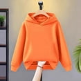 thumbnail image 2 of Child's Active Hoodies for Boys Girls Toddler Baby Causal Active Pullover Kids Leisure Fleece Hooded Sweatshirt, 2 of 4