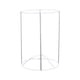 thumbnail image 3 of Anillo de marco de pantalla de lámpara, soporte de luz de mesa de Metal E27, soporte portátil DIY, anillo de sombra de lámpara para cafetería, boda, 14cm x 12cm Redondo Yinane Anillo de marco de pantalla de lámpara, 3 of 8