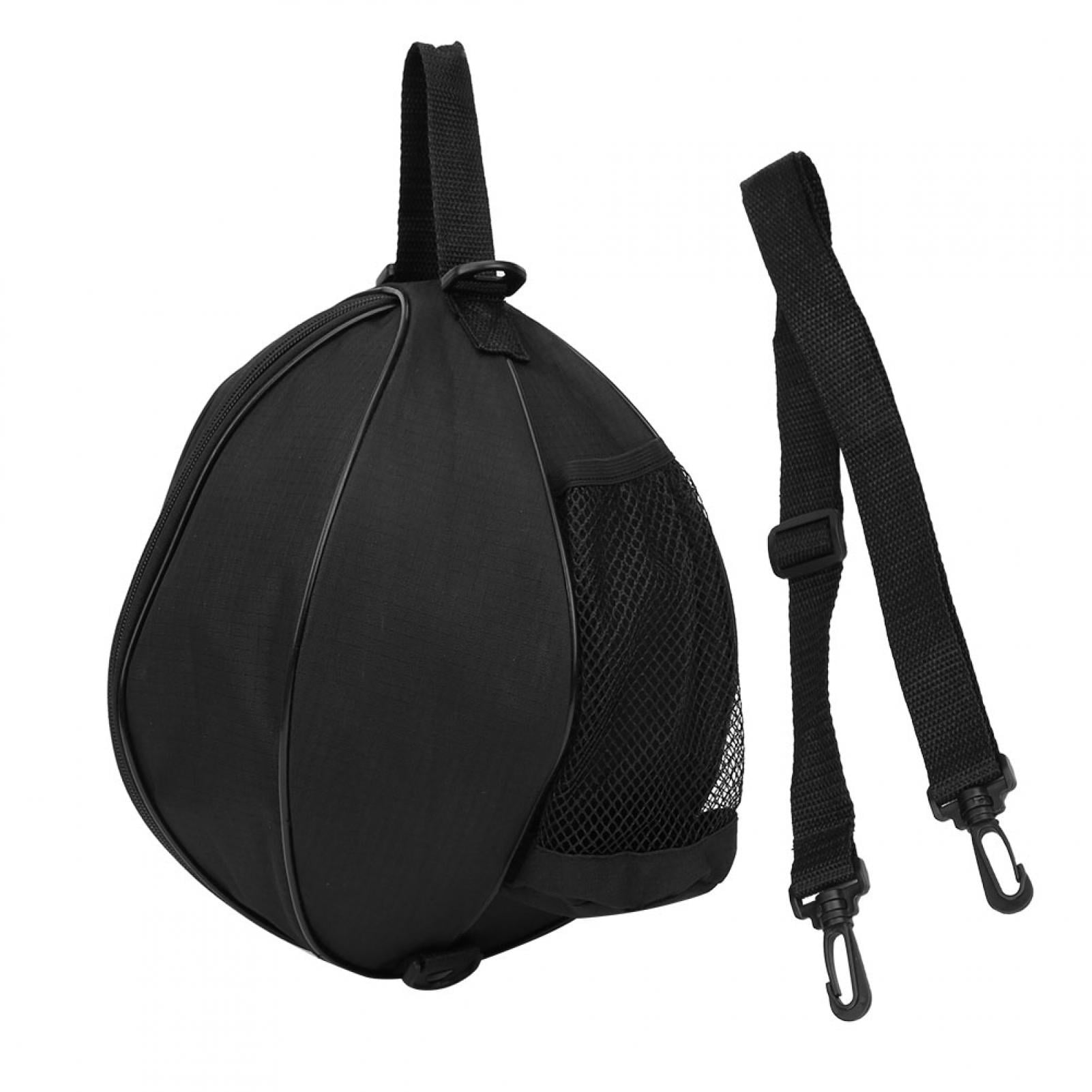 Fugacal Sports Backpack,Waterproof Round Basketball Bag Sports Football Volleyball Training with Net Pocket,Oxford Basketball Bag