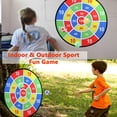 thumbnail image 4 of Juego de mesa de dardos para niños Plzoslly, 74 cm, 24 bolas adhesivas para interiores, 4 of 6
