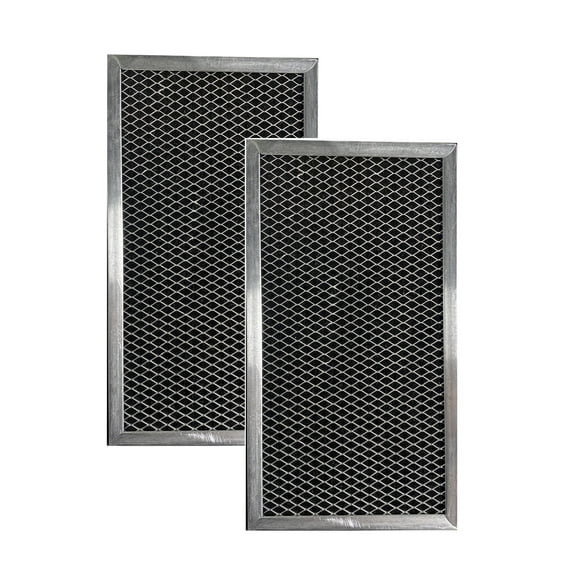 Air Filter Factory Replacement for 99400 Whirlpool Microwave Charcoal Filters 2-Pack