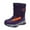 Purple, variant on CHENge Girls Boots Size 5,Girls Winter Boots Outdoor Snow Boots Non Insulated Cold Weather Footwear For Children(Black)