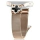 thumbnail image 1 of For Honor Watch ES Milanese Band Stainless Steel Watch Strap Clover Decor, Size: S - Gold Black, 1 of 5
