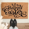 thumbnail image 2 of Dsscvnef Easter Holiday Welcome Door Mat Non- Polyester Indoor Outdoor Decorative Rug for Home Entrance, 2 of 4