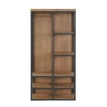 thumbnail image 3 of Lloyd Acacia Wood 58"H Hall Tree, Natural, 3 of 3