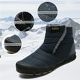 thumbnail image 5 of Earlde Men Women Snow Boots Comfortable Faux Fur Full Lined, 5 of 7