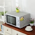 thumbnail image 1 of Housse Universelle en Coton et Lin avec Sac de Rangement pour Four à Micro-Ondes de Cuisine, 1 of 8