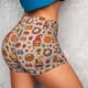 thumbnail image 4 of Fotbe Fall Thanksgiving Shorts Sin Costuras – Shorts Deportivos de Cintura Alta para Mujer, Elásticos para Gimnasio, Yoga, Running o Ciclismo-Small, 4 of 8