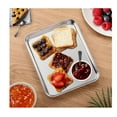 Baking Sheets Set of 2, Topboutique Cookie Sheets 2 Pieces & Stainless