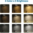 thumbnail image 2 of Lampe de Bureau LED 5W, 3 Modes dclairage et 3 Luminosit Rglable, USB Lampe de Bureau pour Enfants Rechargeable, Col de Cygne Flexible, Avec Porte-Sty, 2 of 5