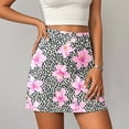 thumbnail image 2 of oqasdz Womens Floral Prints Athletic Skirt with Built In Shorts for Running Tennis Workouts Sports Casual Comfortable Stretch Outwear, 2 of 4