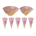 thumbnail image 4 of 10 conos de confeti para bodas, papel de regalo de flores, manualidades de bricolaje, conos de pétalos para Estilo B, 4 of 9