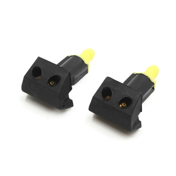 Unique Bargains 2Pcs Plastic Car Windshield Wiper Nozzle for Tiida for Nissan