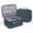 Dark Blue, variant on Travel Electronics Organizer Bag for Men, Portable Double Layers Digital Organizer Box for Cables,Cell Phone,Adapter, Hard Drives, Power Bank and Tablet, Electronic Accessories Storage Bag