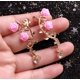 thumbnail image 3 of Nvzi Pendientes colgantes de estilo retro, nuevos y únicos, joyería étnica bohemia vintage (oro), 3 of 5