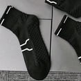 thumbnail image 5 of Yutgune Cotton Crew Socks For Men Soft Comfort Dress Casual Running Mens Socks Men's Socks 2-Pack, 5 of 6