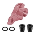 thumbnail image 1 of DYNWAVECA Bike Rear Derailleur Hanger with Bolts,Frame Rear Attachment Cycling Accessories Bicycle Tail Hook for Outdoor Riding Outside Pink, 1 of 8