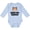 AE-Light Blue, variant on Dog Shiba Inu Squad Boys or Girls Long Sleeve Baby Bodysuit