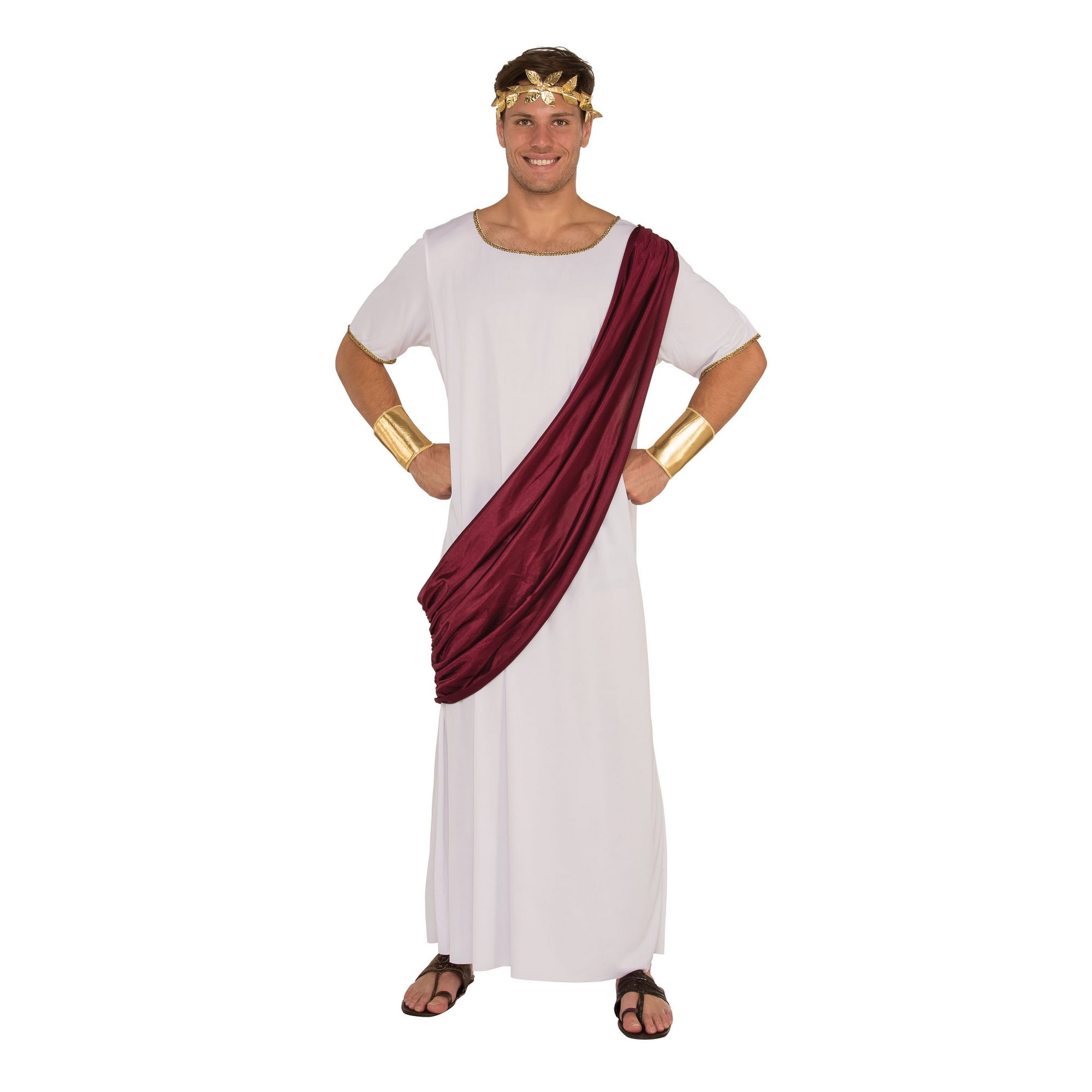 UTBN2608 100% Synthetic Bristol Novelty Mens Caesar Augustus Costume ...
